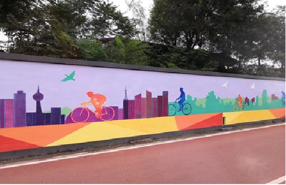 舒城墙体彩绘-围墙