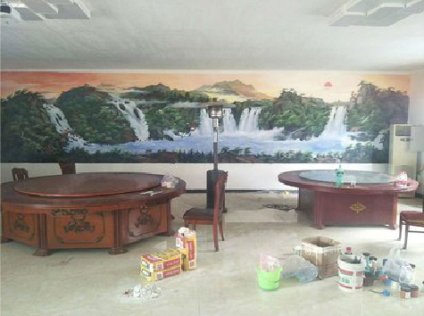 舒城墙绘-写实风景