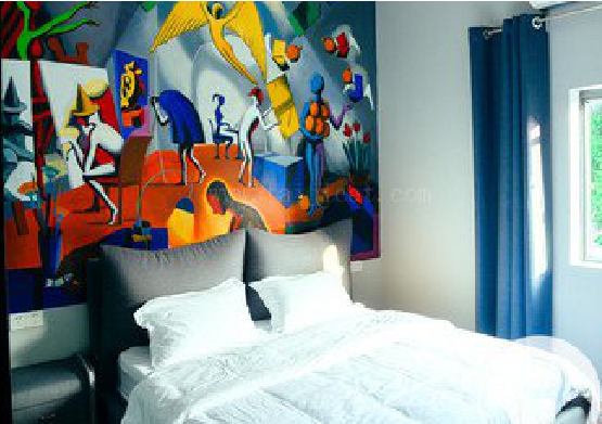 舒城对于酒店的墙体彩绘而言更注重哪些方面？