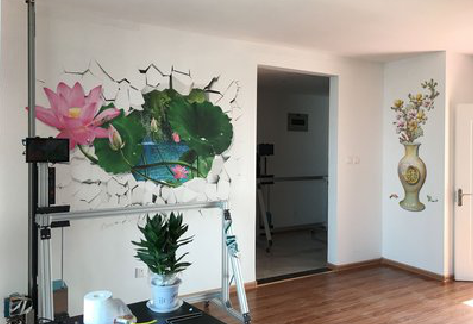 舒城墙体彩绘相比墙纸的优势。