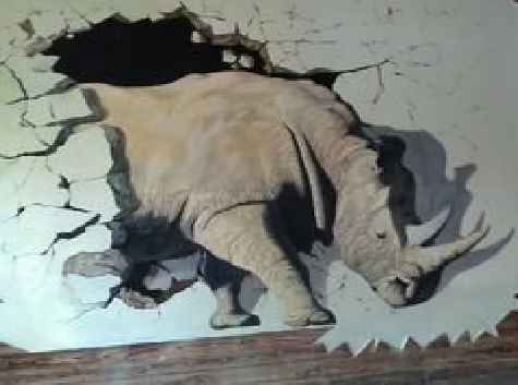 舒城在墙绘中，如何绘制3D效果？